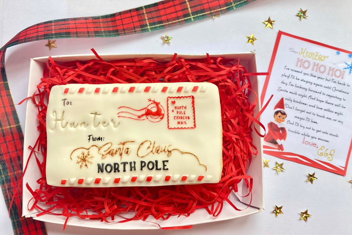 ELF ON THE SHELF BREAK-A-BISCUIT LETTER PREORDER