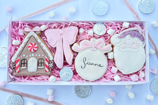 GIRLY CHRISTMAS BISCUIT BOX PREORDER